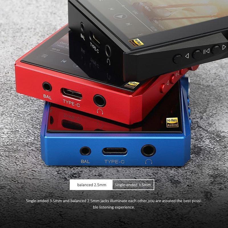 Bluetooth付きHIDIZSAP80 PRO MP3プレーヤー、LDAC/aptX/FLAC/Hi-Resオーディオ/FMラジオ付き PRO MP3プレーヤー LDAC/aptX/FLAC/Hi Resオーディオ/FMラジオ付き