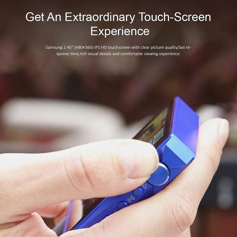 Bluetooth付きHIDIZSAP80 PRO MP3プレーヤー、LDAC/aptX/FLAC/Hi-Resオーディオ/FMラジオ付き PRO MP3プレーヤー LDAC/aptX/FLAC/Hi Resオーディオ/FMラジオ付き