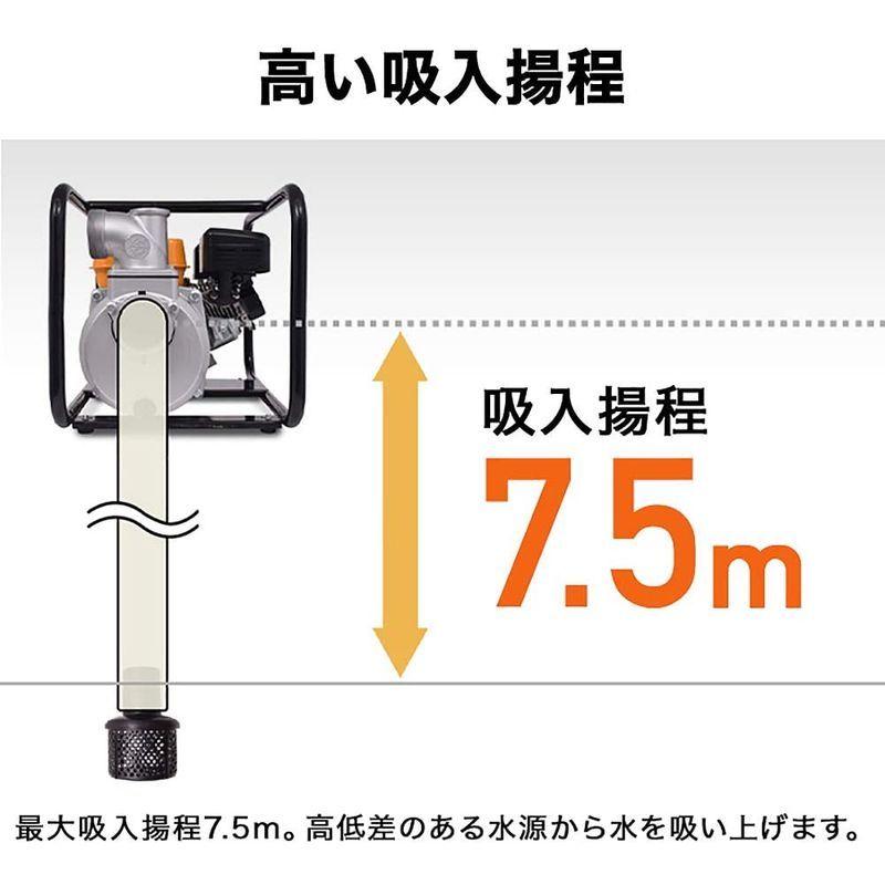 Haige エンジン 水ポンプ 給水 高圧 電動 汲み上げ 班用ポンプ 工事 災害 池 沼 最大吐出量 チェリー21 通販 Yahoo ショッピング
