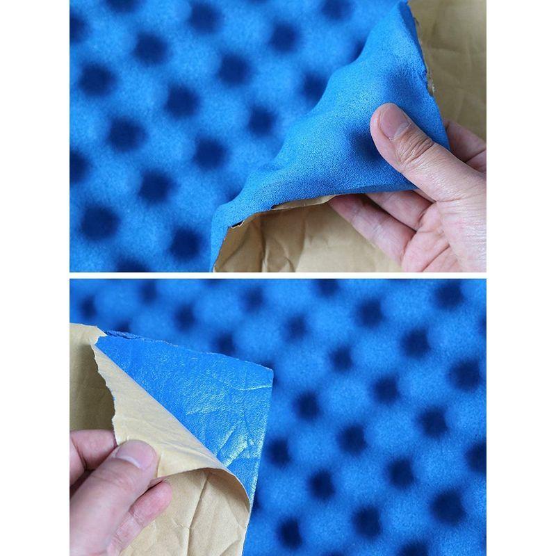 Soomj ブルー吸音材 防音 吸音 壁 防音材 防音シート ドア 防音マット 吸音シート ホームセンター 防音 Diy オーディオ 車 デ チェリー21 通販 Yahoo ショッピング