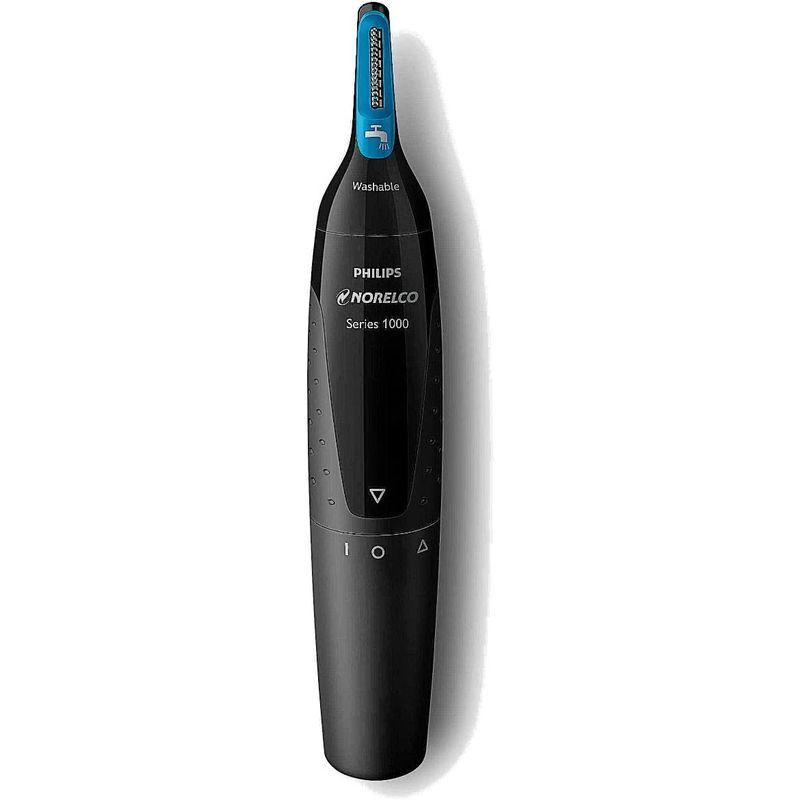 Philips Norelcoシリーズ 1000 ノーズトリマー NT1700 鼻、耳、眉毛用ヘアトリミング ProtecTubeテクノロジ Philips Norelcoシリーズ ノーズトリマー NT1700 眉毛用ヘアトリミング ProtecTubeテクノロジ 3mm 1/8インチ