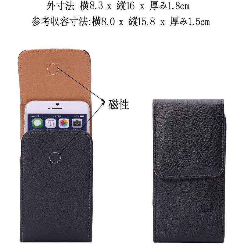 スマートフォン?ベルトケース,YODIMDA スマホ腰 に つける 携帯電話ケースポーチ, 対応機種 iPhone xs max ,11 p 2022070717105201046