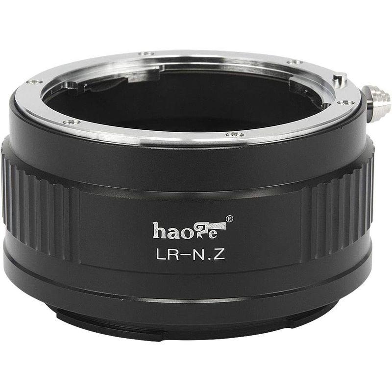 Haoge マニュアルレンズマウントアダプター Leica R LRレンズ Z7II Z6II Z6 Z7などのNikon Zマウントカメラ