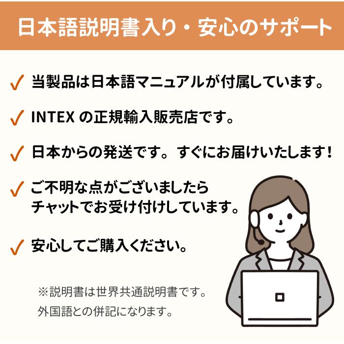 大型プール 2.6m ビニールプール INTEX インテックス 大型 長方形 260x160x65cm フレームプール 水あそび レジャープール 家庭用プール キッズ 子供用プール |  | 03