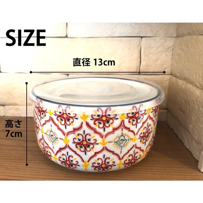 蓋付きボール6個　ツワブキ型5個 重ねられる フタ付きスタッグボウル 6pcセット 冷蔵庫 保存 タッパー