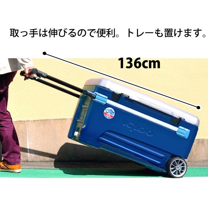 igloo（イグルー） クーラーボックス 110コート 大型 大容量 104L 便利