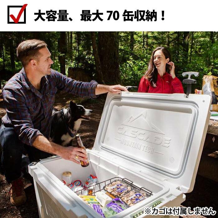 クーラーボックス 80QT 75L 大型 キャンプ 業務用 BBQ アウトドア 運動会 10日間氷が溶けない  カスケード 海外製　22.22kg｜cherrybell｜09