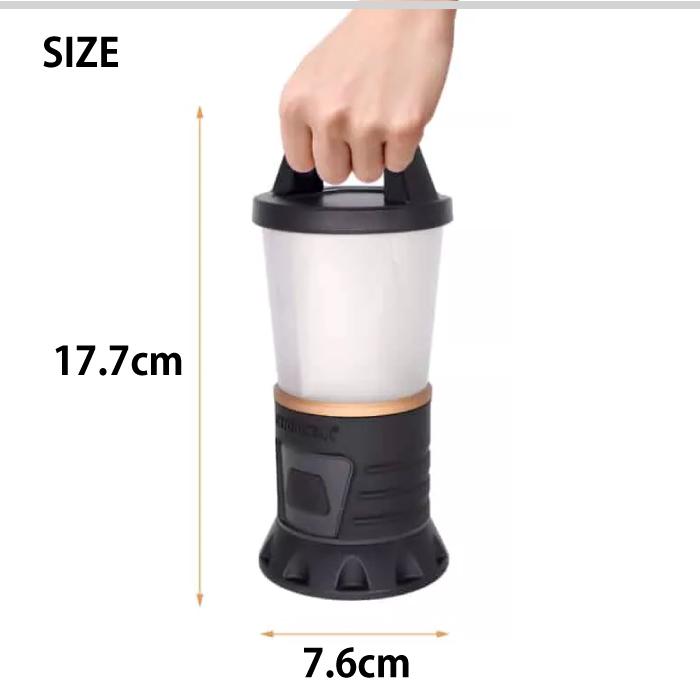 ランタン LED 600ルーメン LEDランタン 小型 明るい 電池式 非常用電灯