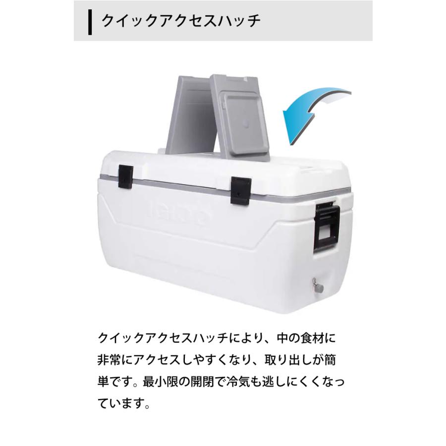 igloo（イグルー） クーラーボックス 165QT/156l MAXCOLD アウトドア
