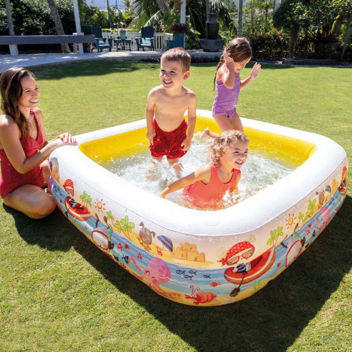 プール サンシェードプール イエロー 日よけ付き プール ビニールプール 子供用プール 日よけ付 2歳から使える屋根付きベビープール INTEX/インテックス |  | 06