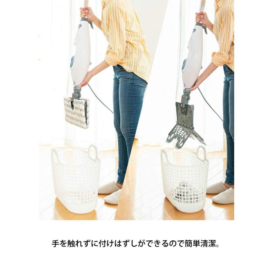 シャーク スチームクリーナー 2in1 ハンディ スチームモップ SHARK STEAM MOP お掃除 モップ スチーム モップ 高温除菌 掃除用品 換気扇 レンジフード お風呂 …｜cherrybell｜07