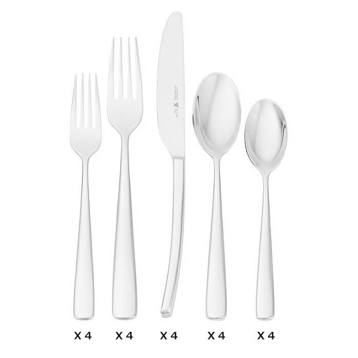 HENCKELS 正規品 ヘンケルス 20pc カトラリーセット スプーン HENCKELS 正規品 ヘンケルス 20pc カトラリーセット スプーン