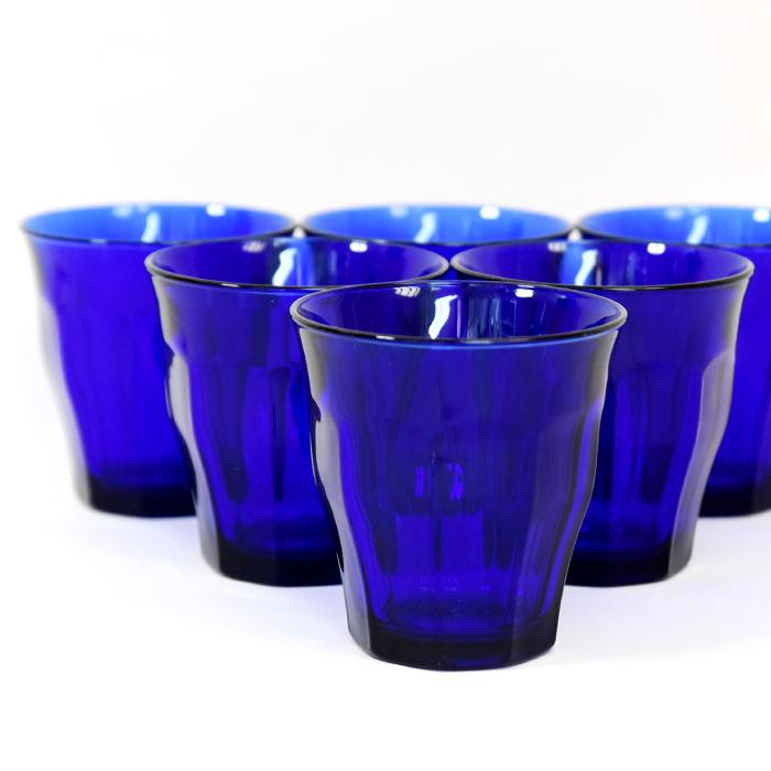 デュラレックス 6pc リミテッドエディション 限定カラー サファイア ブルー 青 グラス セット タンブラー コップ 強化ガラス ガラス