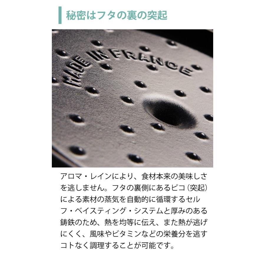 Staub ストウブ staub ラウンドココット 【22cm】ミントカラー Staub ストウブ staub ラウンドココット 【22cm】ミントカラー