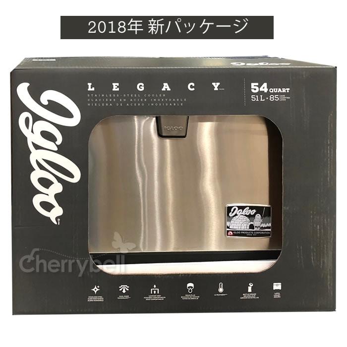 クーラーボックス イグルー 54QT/51Lステンレス 2019年 IGLOO イグロー｜cherrybell｜02