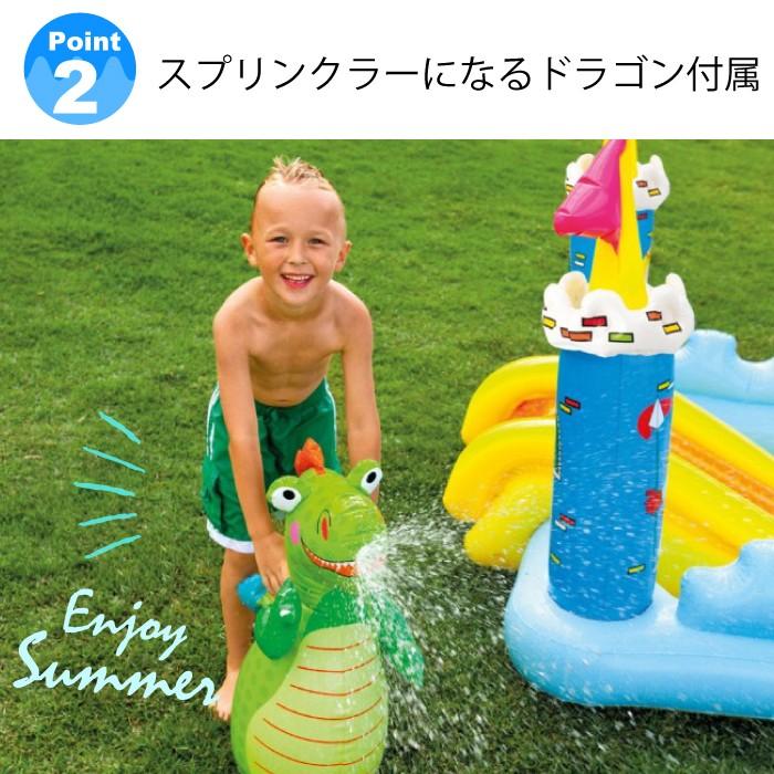 キッズプール ファンタジーキャッスルプレイセンタープール 滑り台付