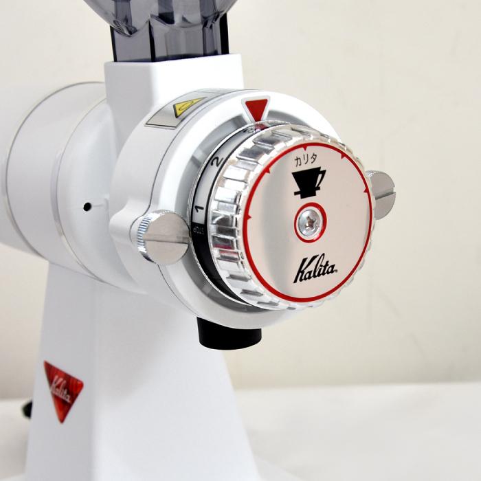 Kalita ナイスカットG ホワイト カリタ 小型 電動ミル Kalita ナイスカットG ホワイト カリタ 小型 電動ミル