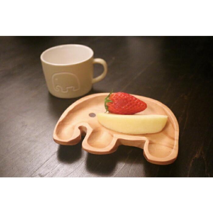 プチママンギフトセット天然木 ウッドトレー 皿 キッズプレート プレート 木製食器 スプーン フォーク マグ 子供用 陶器 出産祝い 1才 誕生日 アヒル/ぞう/車/… |  | 10