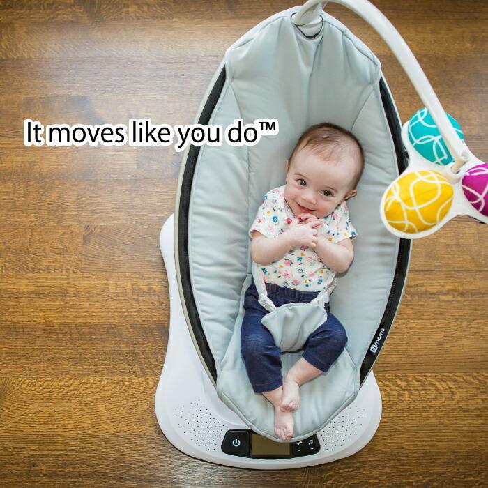 正規販売店 バウンサー ママルー 電動バウンサー 4moms Mamaroo 4 Classic オートバウンサー オートスイング クラシック グレー 4mr4003 チェリーベル Yahoo 店 通販 Yahoo ショッピング
