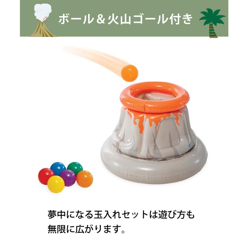 INTEX プール ビニールプール すべり台付き シャワー付き 子ども用 2才