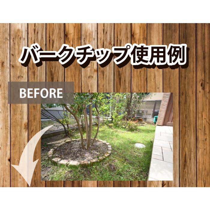 装飾バーク　50L バークチップ　2袋 Amazon | 袋破れ特価品 天然 装飾 バークチップ Mサイズ 50L
