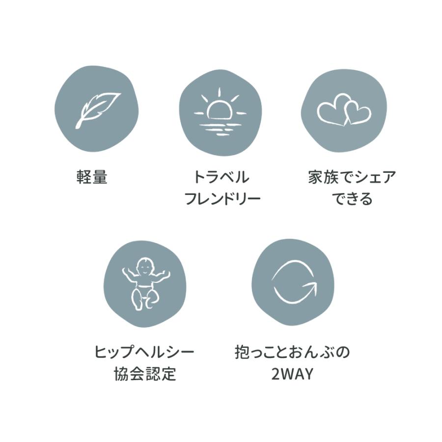 Boba ボバエアー 抱っこ紐 抱っこひも おしゃれ ボバエアー コンパクトで 超軽量 かさばらない抱っこ紐 だっこひも 携帯用 bobaair プール 水遊び 海 海水…の画像