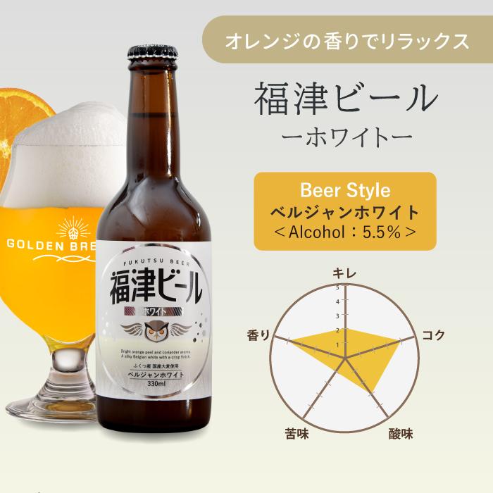 クラフトビール ビール 3種セット×2（計6本） 福津ビール GOLDEN