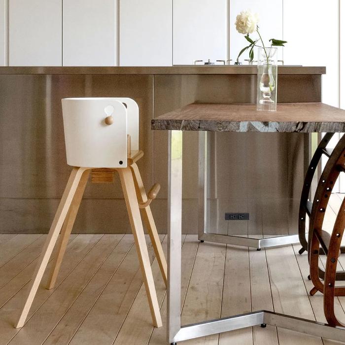 エスディーアイファンタジア カロタ チェア 木製ハイチェア　オレンジ　廃番カラー 日本製 代引き不可CAROTA-chair カロタ・チェア ファンタジア 佐々木