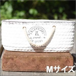 植木鉢 バッグ型 Mサイズ 陶器 寄せ植え オシャレ ガーデニング 鉢