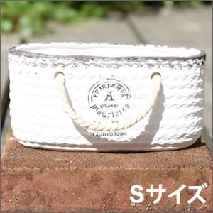 植木鉢 バッグ型 Sサイズ 陶器 寄せ植え オシャレ ガーデニング 鉢 植え替え 花 多肉 多肉植物 |  | 01