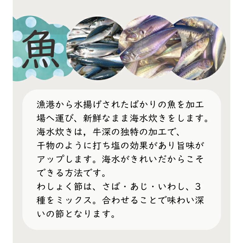 削り節 国産 薄削り  合わせ 雑節 和食節 わしょくぶし わしょく節 あじ節 さば節 いわし節 エラさん家のわしょくぶし 江良水産 天草 牛深 熊本 出汁 あさイチ |  | 04