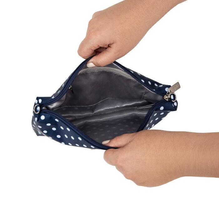 jujube ハンドバッグ バッグ クラッチバッグ レディース ポーチ ドット