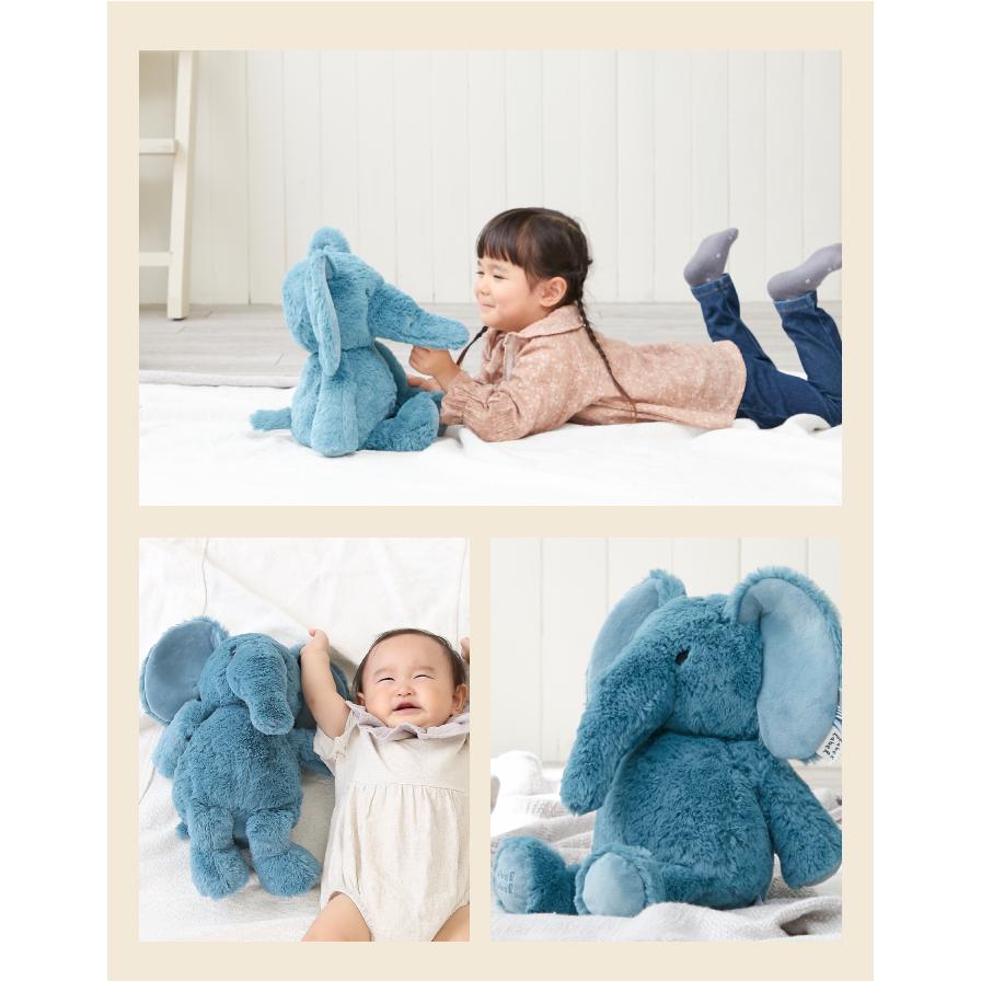 出産祝い ぬいぐるみ おもちゃ 誕生日プレゼント ベビーシャワー クリスマス プレゼント ベルギー レーベルレーベル LabeLlabel edute エデュテ ぞう ゾウ | エデュテ | 11