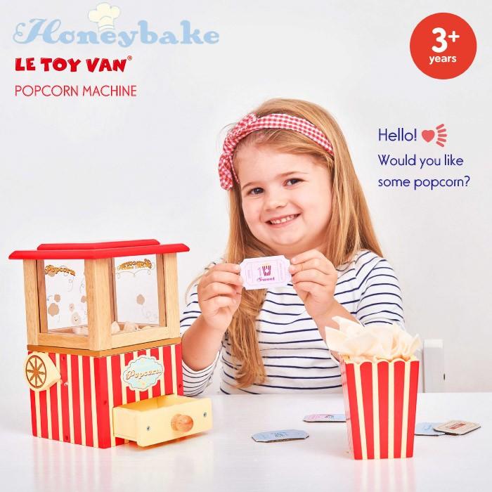 イギリス ルトイヴァン 木製 おもちゃ ポップコーンマシン Le Toy Van