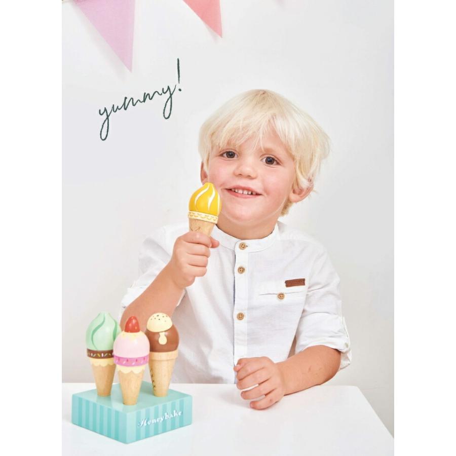 アイス 木製 おもちゃ アイスクリーム屋さん アイスクリームセット おままごと 木製おもちゃ 木のおもちゃ ごっこ遊び イギリス レトイバン木製 ペイント Tv328 チェリーベル Yahoo 店 通販 Yahoo ショッピング