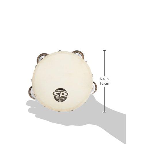 LP エルピー タンバリン Tambourine with Head, 6″Single Row Jingles CP376｜cherrype｜04