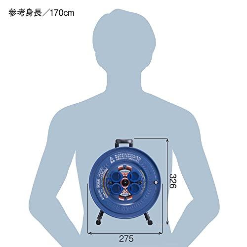 ハタヤ コードリール 防雨サンデーレインボーリール 15A 20m 屋外用 SS-20｜cherrype｜03