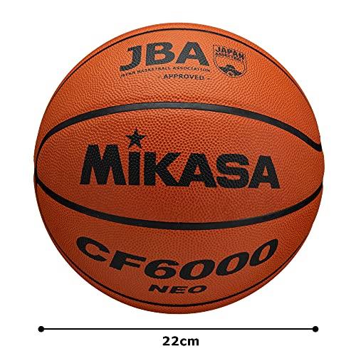 ミカサ(MIKASA) バスケットボール 日本バスケットボール協会検定球 6号 (女子用・一般・社会人・大学・高校・中学) 特殊天然皮革 茶 CF60｜cherrype｜08