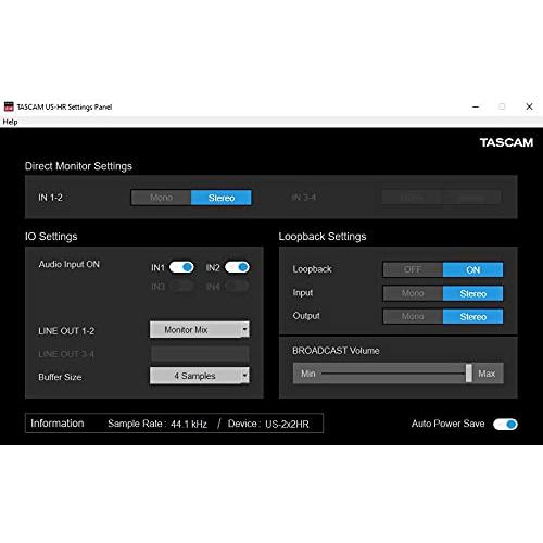 TASCAM(タスカム) US-1X2HR 1Mic, 2IN/2OUT 24bit/192kHzハイレゾ USBオーディオ/MIDIインターフェース｜cherrype｜03