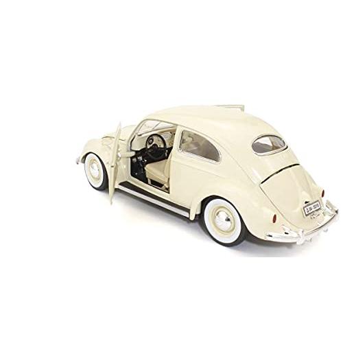 新型スマホOPPO Bburago 1/18 VW ビートル 1955 ベージュ 完成品 BUR12029BE