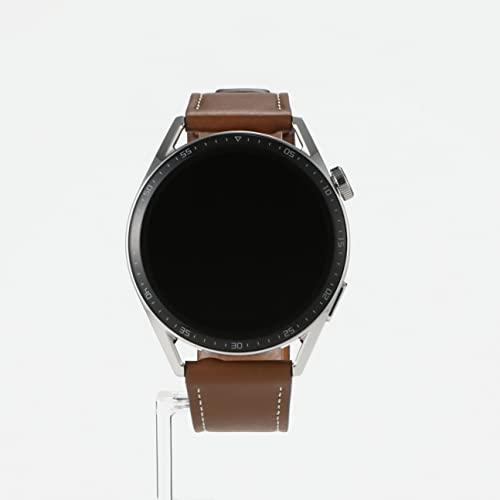 HUAWEI WATCH GT 3 46mm スマートウォッチ ブラウンレザー iOS 