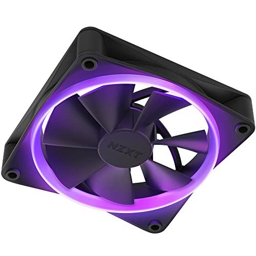 NZXT F120RGB 120mm x3 RGBコントローラ付属 ブラック PCケースファン RF-R12TF-B1 FN1763｜cherrype｜12