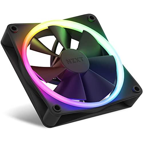 NZXT F120RGB 120mm x3 RGBコントローラ付属 ブラック PCケースファン RF-R12TF-B1 FN1763｜cherrype｜04