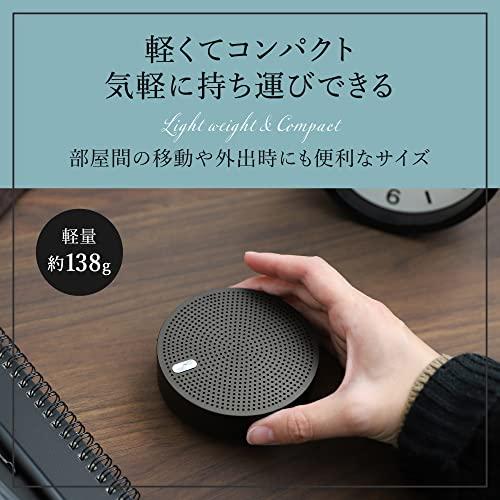 オウルテック ワイヤレススピーカー 最大15時間再生 ハンズフリー通話 bluetooth 5.0 ワイヤレスステレオモード対応 アルミニウム製 シル｜cherrype｜03