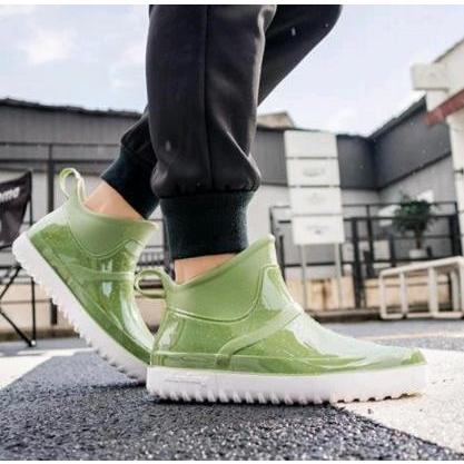 メンズ レインシューズ ファション ショットブーツ 梅雨 雨の日 防水 滑り止め 通勤 作業靴 学生 Cherryredtbk2107 チェリーレッド 通販 Yahoo ショッピング