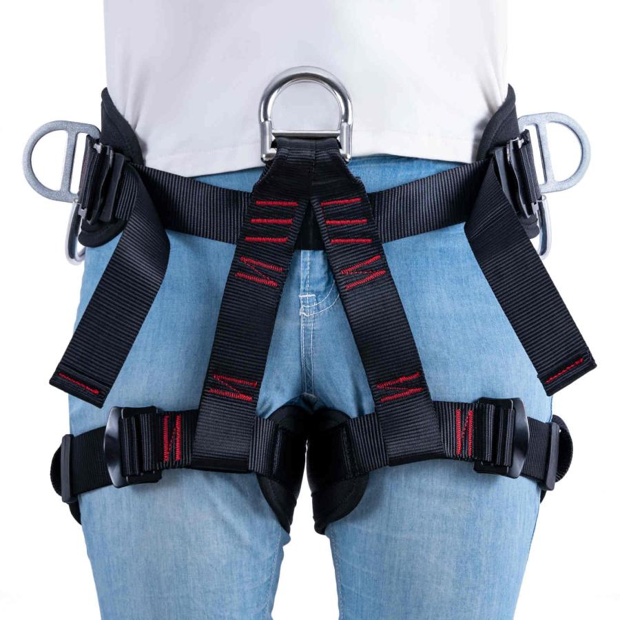 割引販促品 HandAcc Climbing belts， Thicken Professional Safety Belt with Magnesium Alloy Connection Ring， Climbing Gear for Mountaineering， Tree Climbing並行輸入