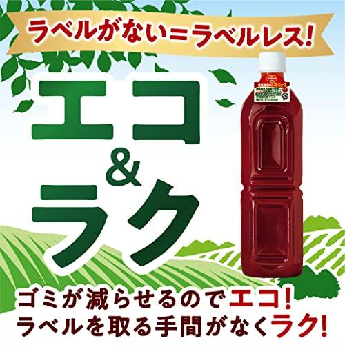 デルモンテ 食塩無添加トマトジュース [ラベルレス] 900g×12本｜cherubin-shopp｜02