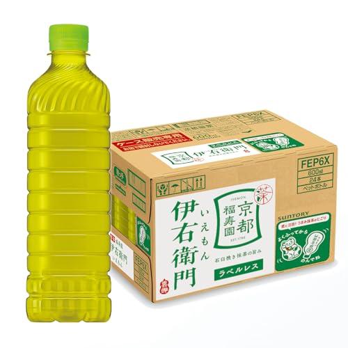 サントリー 伊右衛門 ラベルレス お茶 600ml×24本（Yahoo!・ケルビムショップ）