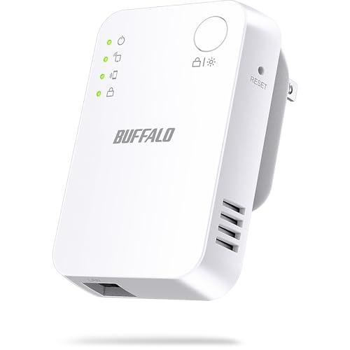バッファロー WiFi 無線LAN 中継機 Wi-Fi 5 11ac 866 + 300 Mbps ハイ