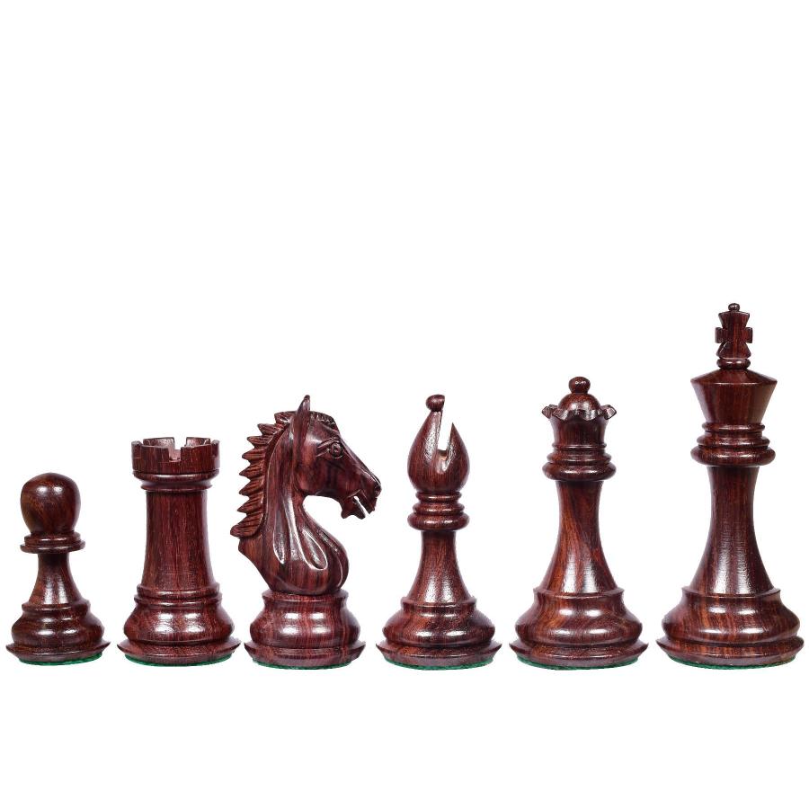 チェス駒 ダービーナイト 106mm ローズウッド インド直送 AS213-RW